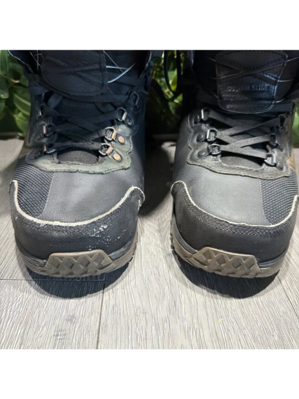 VANS Infuse V3 UltraCush Men's Snowboard Boots Black/Canteen Sz 8.5 VN0A3DIL0CB